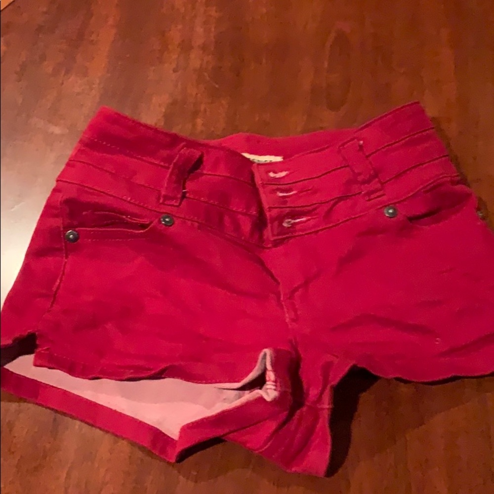 Rue21 Three-Button Denim Shorts